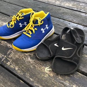 Bundle- boys size 2Y shoes.